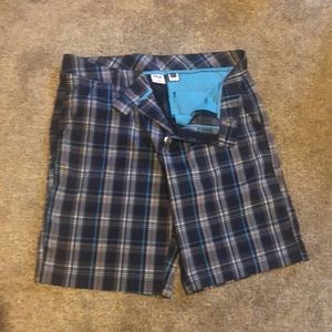 Men’s golf sport dress shorts.